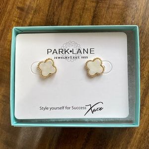 Park Lane Lana Earrings in White